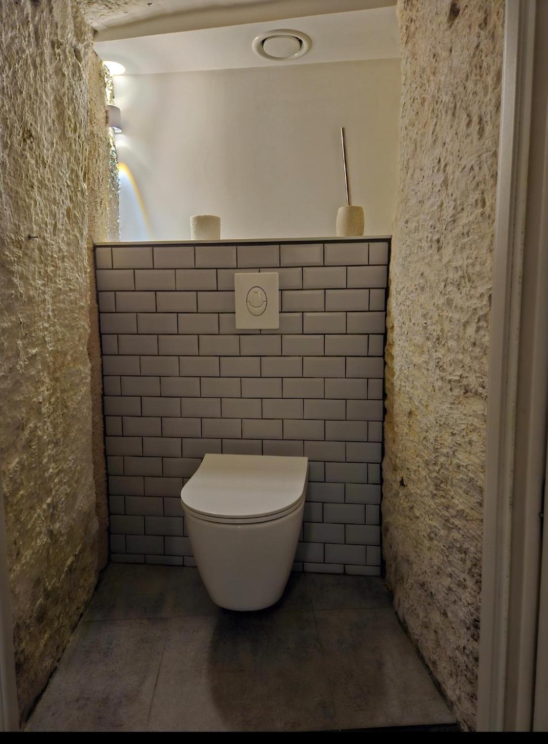 Ferienwohnung Troglodyte Baths Saint-Étienne-de-Chigny Exterior foto