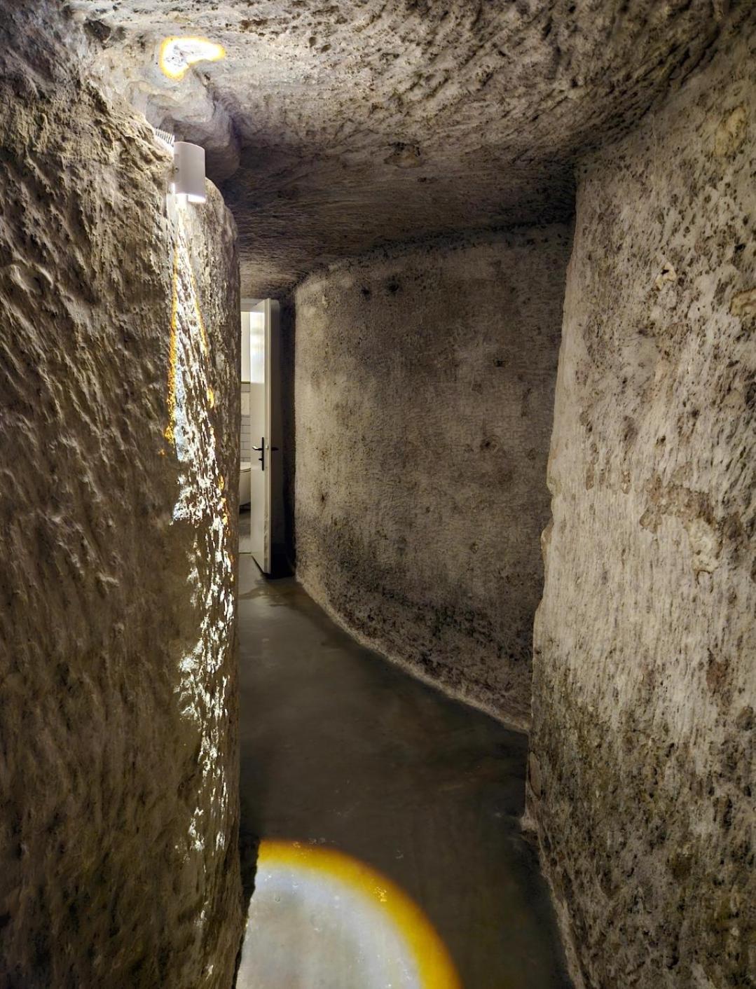 Ferienwohnung Troglodyte Baths Saint-Étienne-de-Chigny Exterior foto